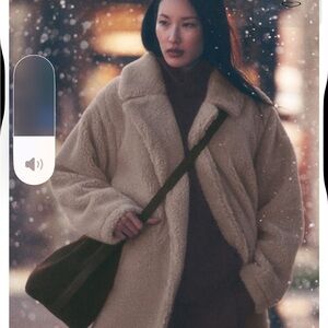 Alo oversized Sherpa Trench NWT